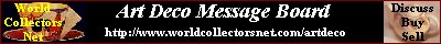 Art Deco Message Board