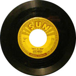 Elvis Presley Sun Record