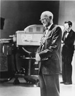 J.C. Hall with Emmy Award