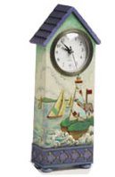 Jim Shore Coastal Scenery Clock