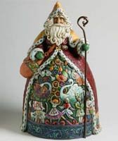 Santa Statue by Jim Shore