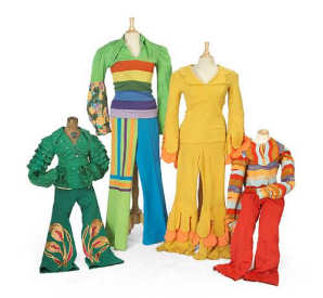 A Jackson 5 group of stage-worn costumes, early 1970s