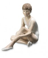 Ballerina figurines from Royal Copenhagen