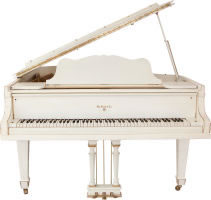 Elvis Presley White Knabe Grand Piano