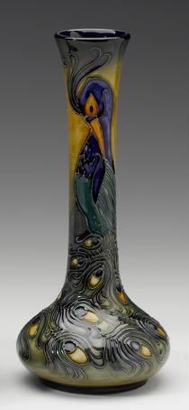 moorcroft phoenix vase