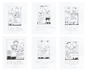 Barry Fantoni Times Artwork