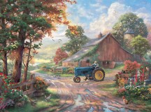 Thomas Kinkade Summer's Heritage