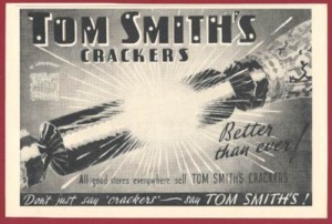 Tom Smith's Crackers 1973