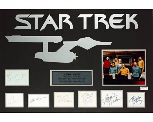 star trek original autographs