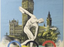 1948 olympic games poster