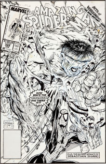 todd mcfarlane spiderman 328 ocver