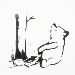 urban art winnie the pooh