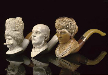 meerschaum carved pipes