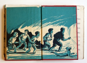 Illustration from End-paper of a 1940s’ Famous Five Book
