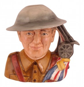 World War One Character Jug lest we forget