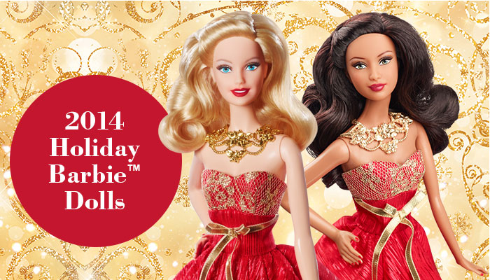 World Collectors Net – The 2014 Holiday™ Barbie Dolls
