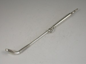 Sampson Mordan propelling pencil golf club