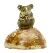 Tinworth Mouse on a Bun