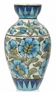 a william de morgan ceramic vase
