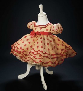 shirley temple polka dot dress stand up and cheer