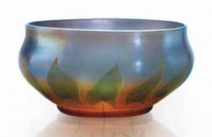 tiffany Favrile glass bowl