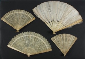 Chinese late 18th early 19th century brisé fans