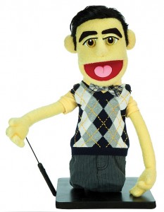 glee Blaine screen used puppet