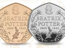 150th beatrix potter coins
