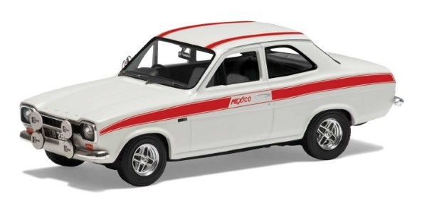 Corgi Diamond White Ford Escort Mk1 Mexico