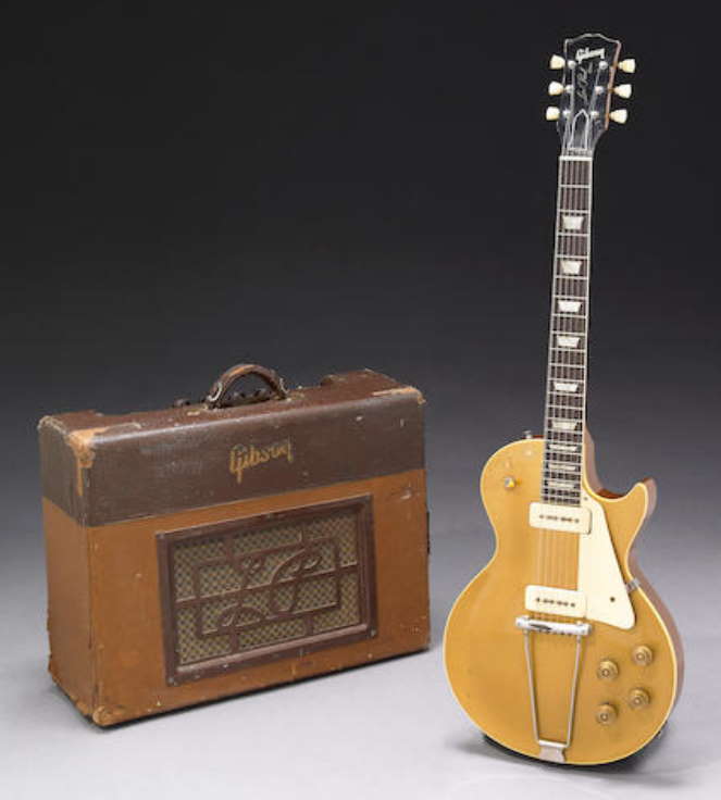 Buddy Holly 1953 Gibson Les Paul Gold Top