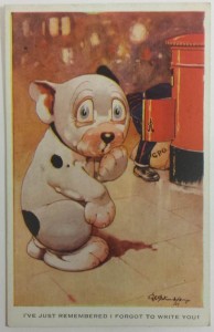 bonzo ive just remembered i forgot to write you