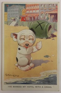 bonzo ive marked my hotel with a cross