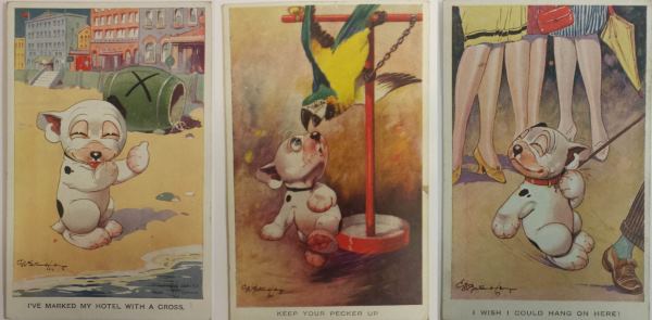 bonzo postcards