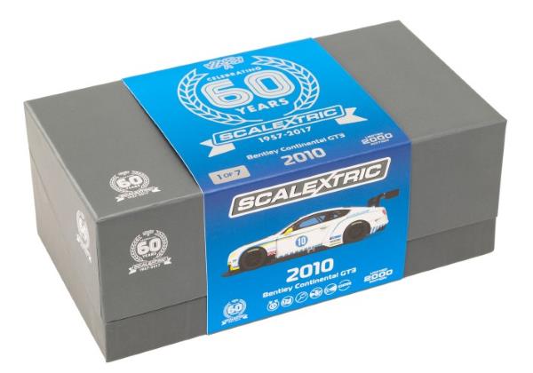 Scalextric Bentley Continental GT3 Limited Edition box