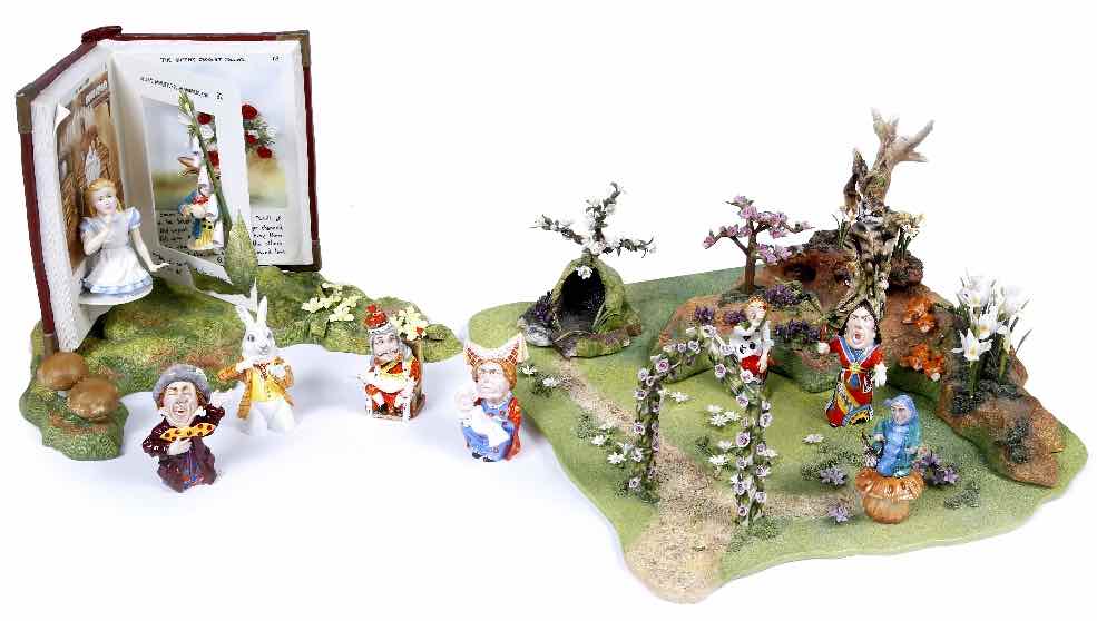 alice in wonderland bronte porcelain