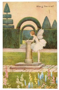 Fairy Sundial Postcard Ida Rentoul Outhwaite