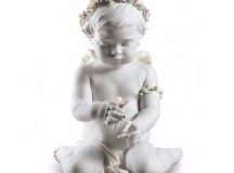 lladro CHERUB OF OUR LOVE