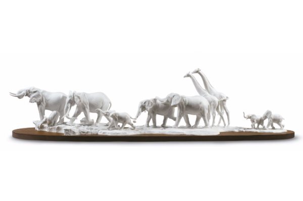 lladro african savannah