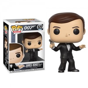 James Bond Roger Moore Pop Vinyl