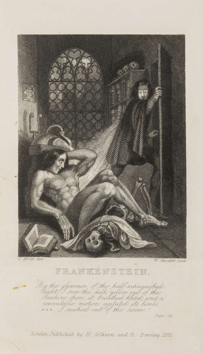 mary shelley frankenstein 1831