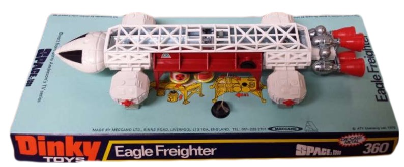 dinky space 1999 eagle freighter 360