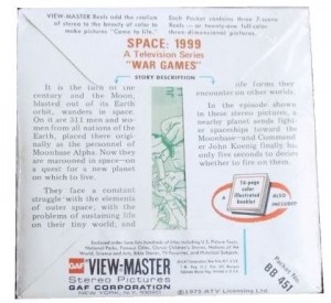 Space 1999 View Master Slides Packet