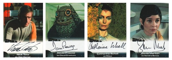 unstoppable space 1999 autograph trading cards