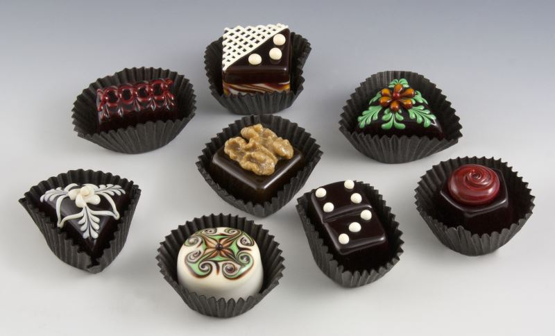 hulet chocolate display