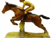 Beswick Girl on Jumping Horse No 939