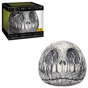 Jack Skellington skull with gothic tree artwork