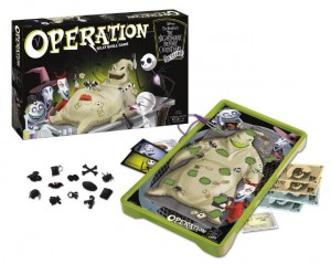 he Nightmare Before Christmas 25th Anniversary Operation Game