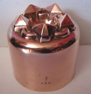 An Antique Victorian Benham & Froud Copper Jelly Mould Number 488