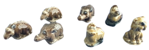 wade flintstones dinosaurs variations in colour