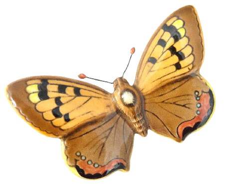 Beswick Small Copper Butterfly 1493